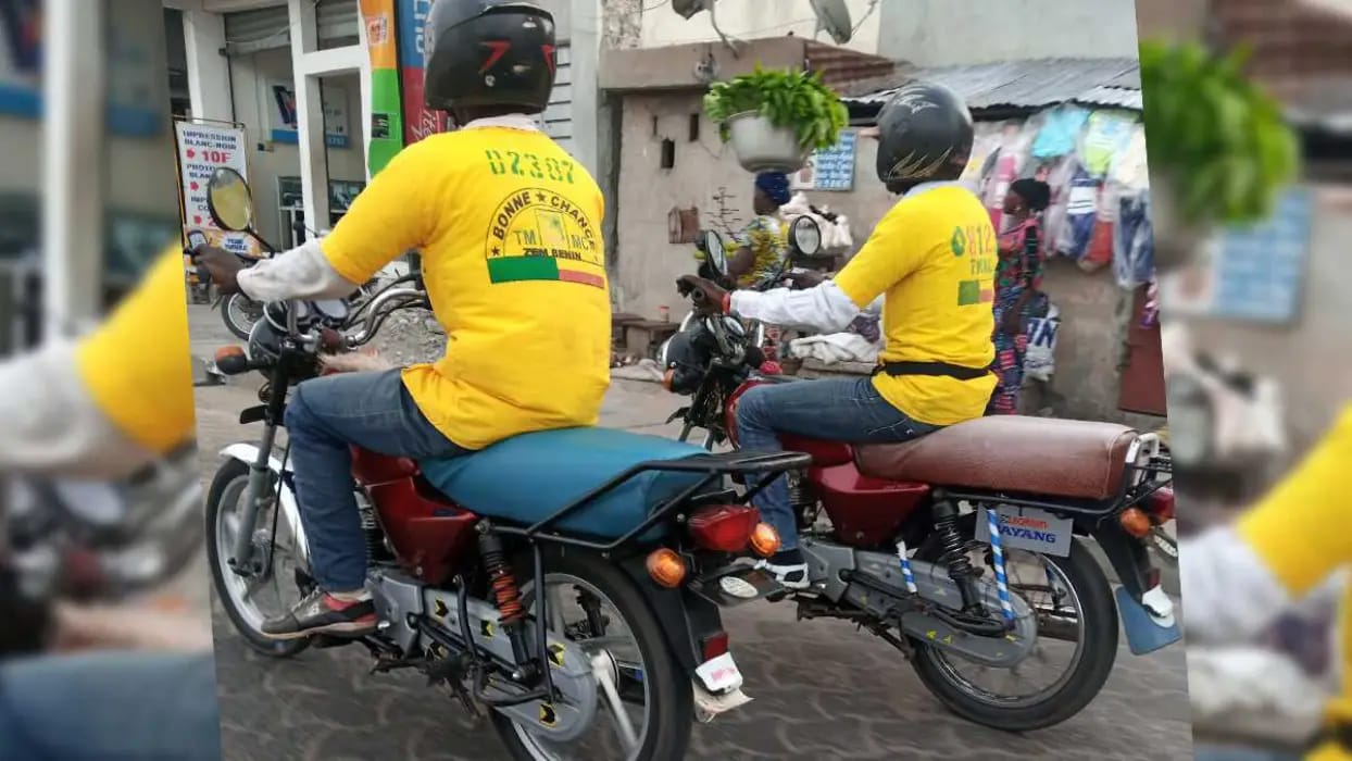 🚨Taxi moto à Cotonou : une opération de contrôle des faux numéros et de paiement de taxes bien lancée