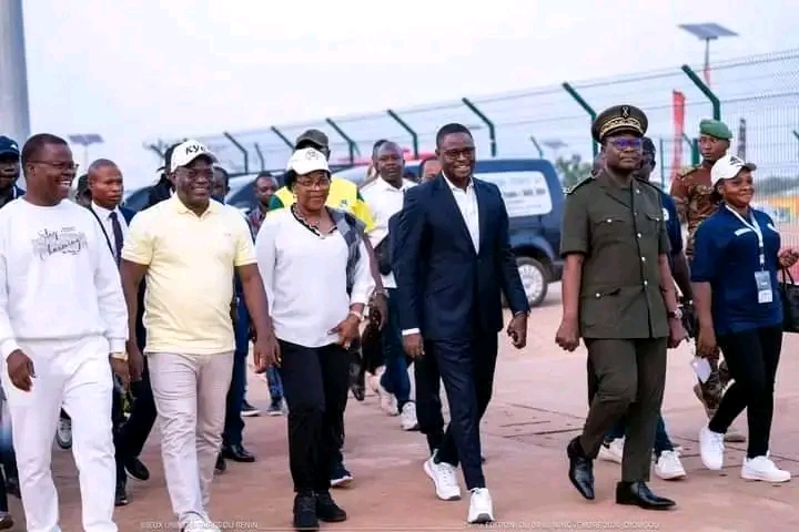 Arrivée des officiels