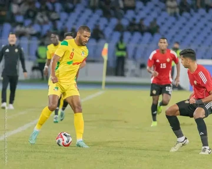 Lors du match Libye-Bénin