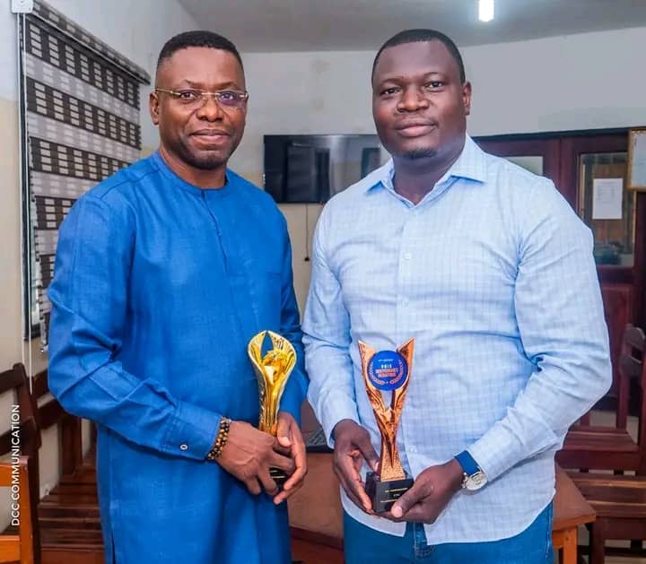 Le Président de l'Odem et le PDG de DCC Communication