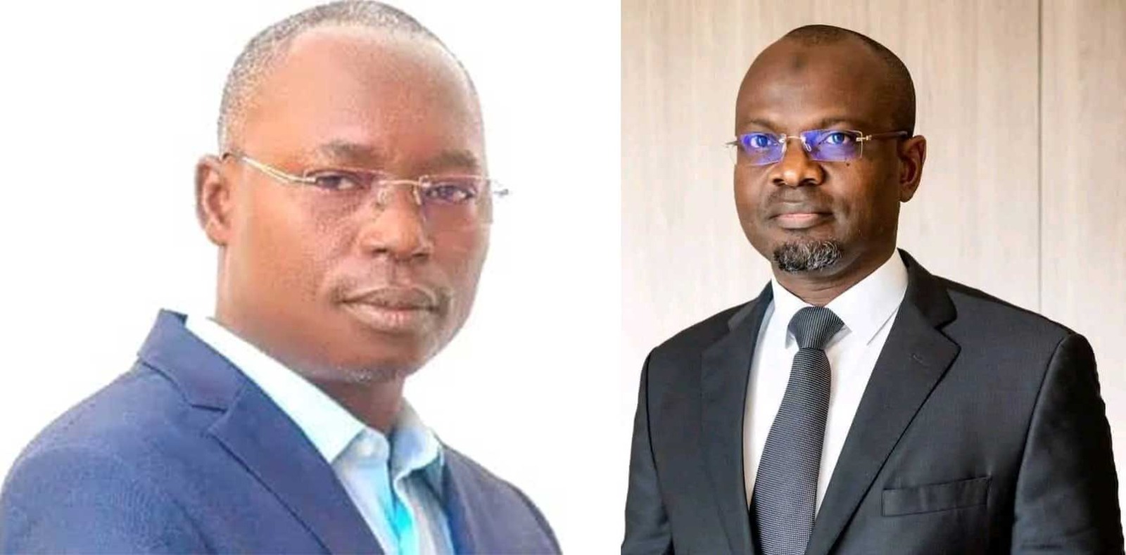 L'ancien et le nouveau ministres de l'énergie, de l'eau et des mines