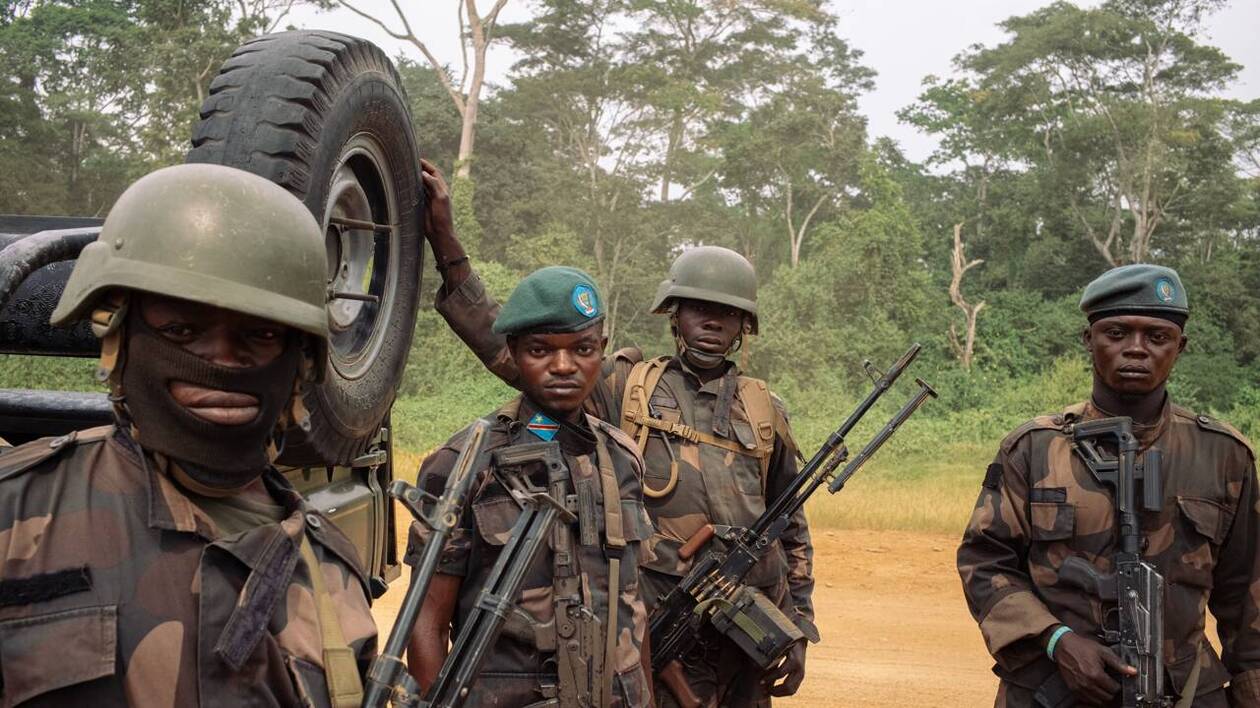 Des combattants du M23