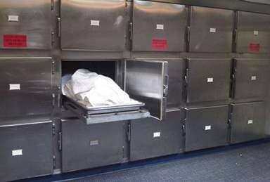 morgue de l'hôpital de zone