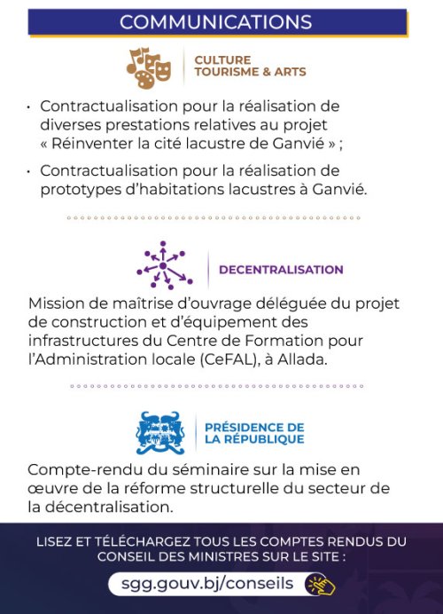 Conseil des ministres : voici les grandes décisions de ce mercredi 18 juin