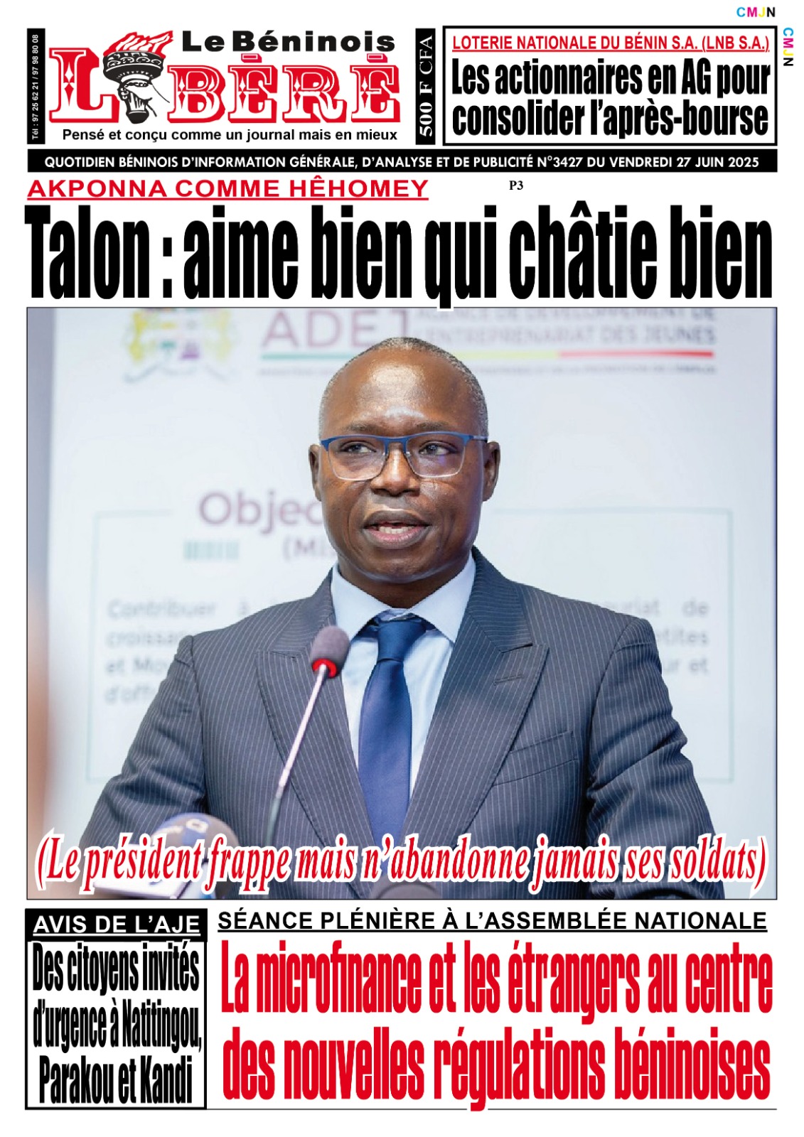Paulin Akponna : une polémique et des excuses publiques