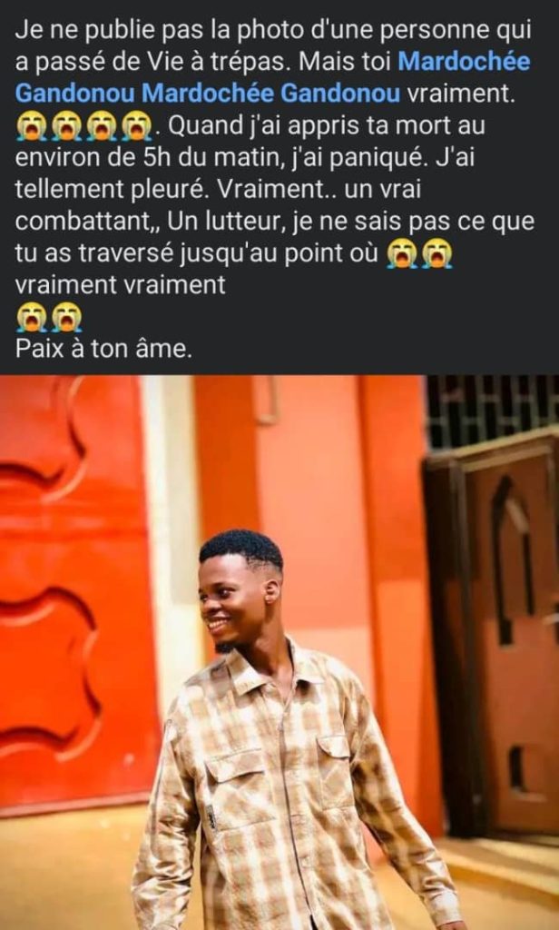 Drame à Abomey Calavi: un étudiant se donne la mort par pendaison