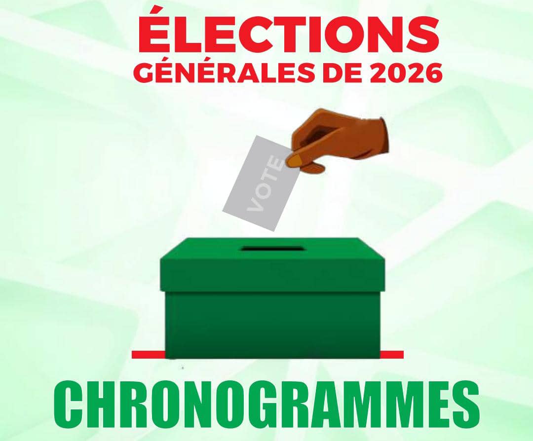 Élections générales de 2026 : la Cour constitutionnelle publie son chronogramme