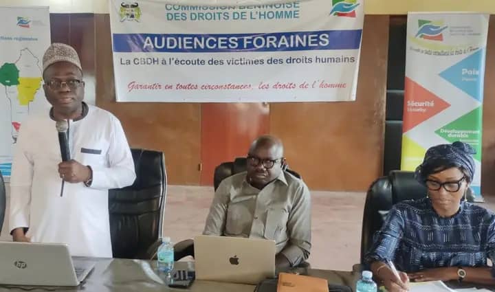 Audiences foraines de romotion et protection des droits humains au Bénin: la CBDH plus proche des citoyens à la base