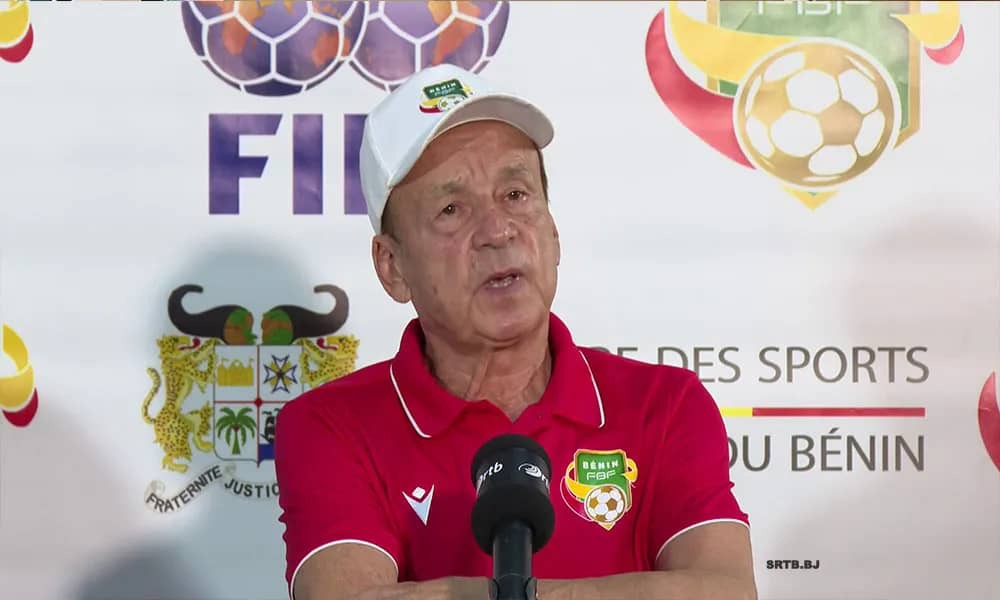 La réaction de Gernot Rohr après la première sortie des Guépards : « Je suis satisfait de la performance de mon équipe ».