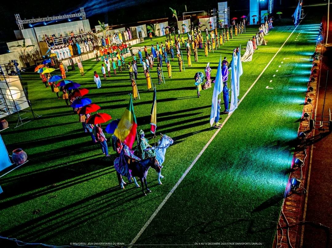  Lancement de la 12è édition des Jeux Universitaires 2025 : Dato et Lanwin donnent le signal de la paix à Savalou.