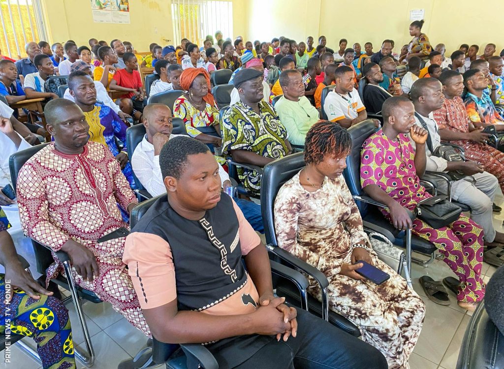 10 ans d’actions de Patrice Talon : La jeunesse des Collines mobilisée pour la continuité.