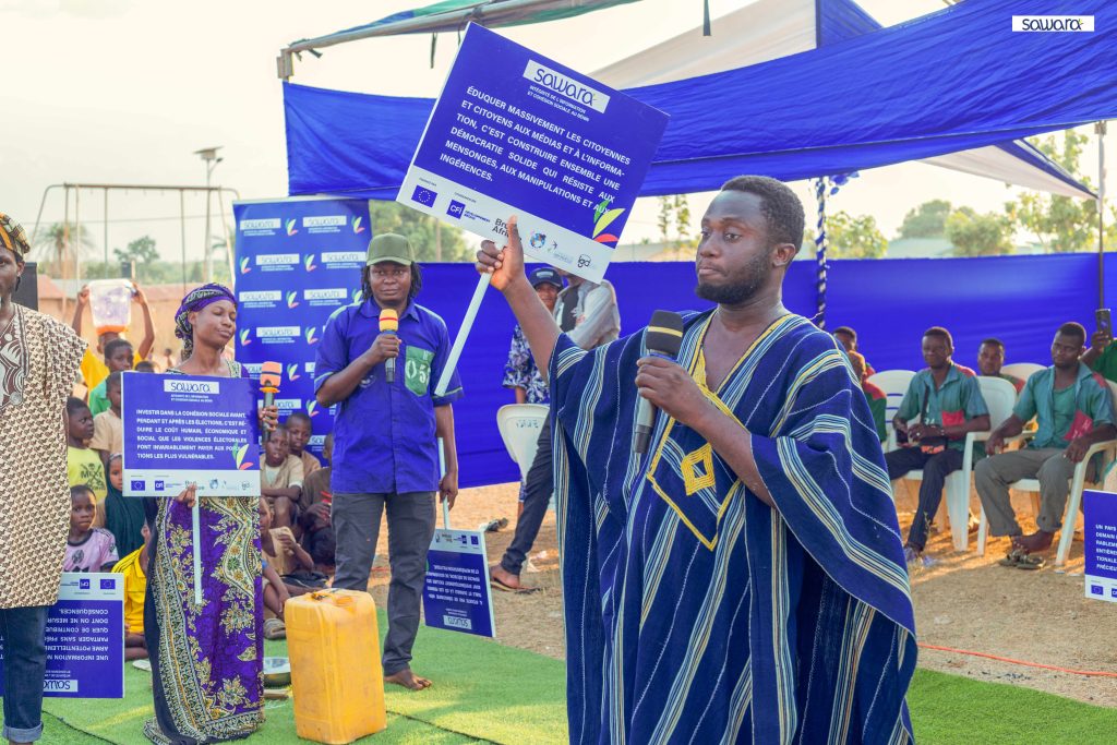 Commune de Bantè : Le théâtre-forum, miroir du vivre-ensemble.